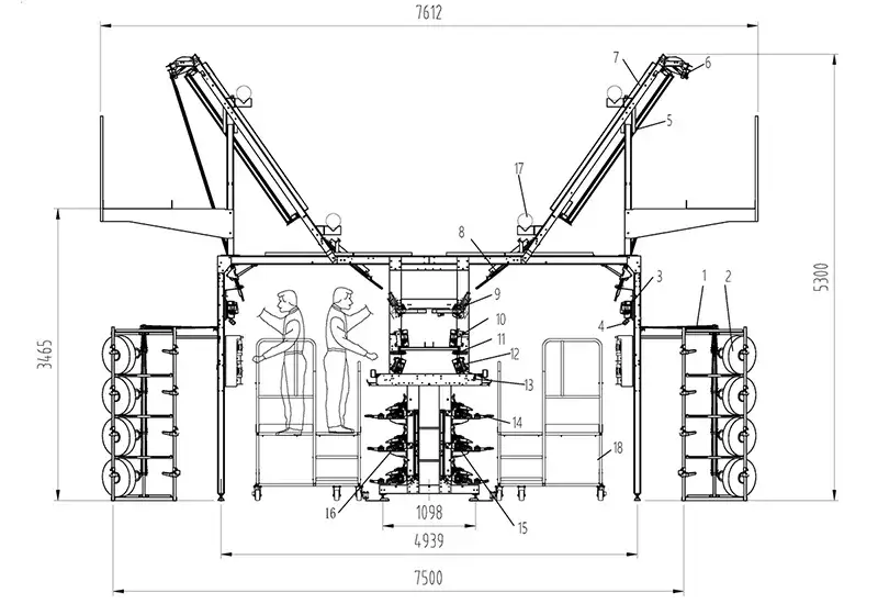 مخطط التركيب