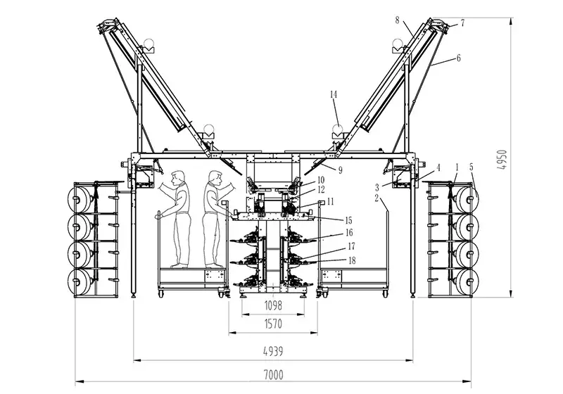 مخطط التركيب