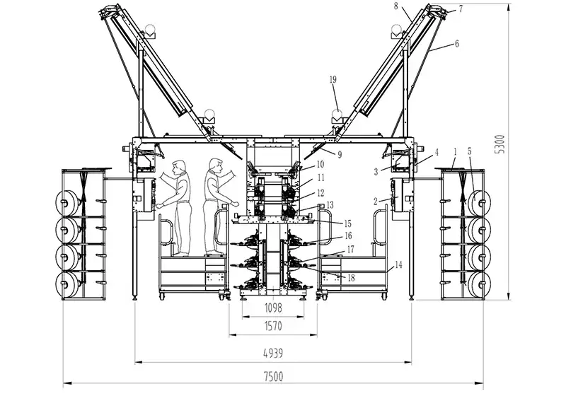 مخطط التركيب
