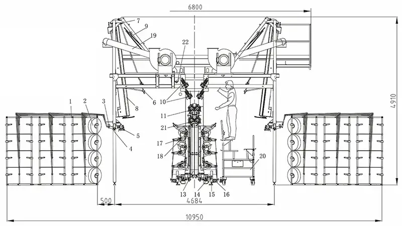 مخطط التركيب