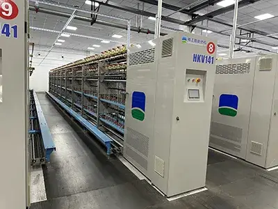 ماكينة إنتاج خيوط سباندكس مغطاة HKV141D