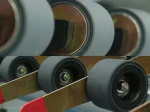 خيارات بكرات الضغط